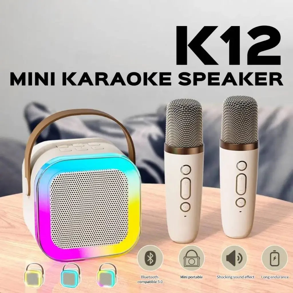 Karaoke Magic™ Portable Bluetooth Speaker