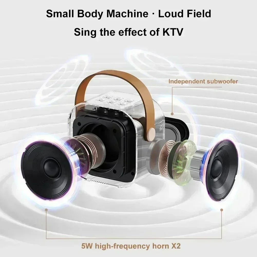 Karaoke Magic™ Portable Bluetooth Speaker