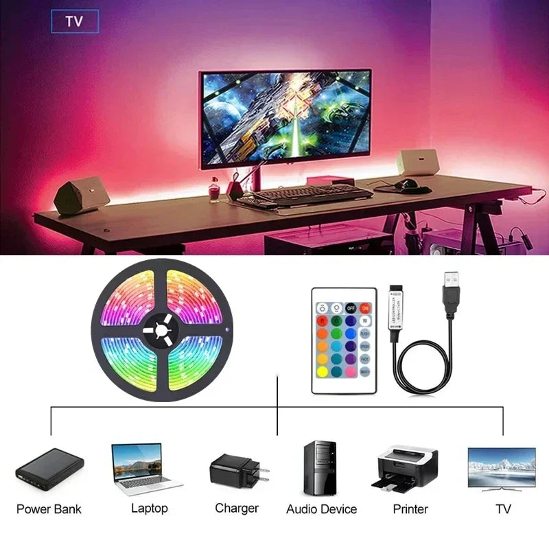 Vibrant Color Changing LED StripTM