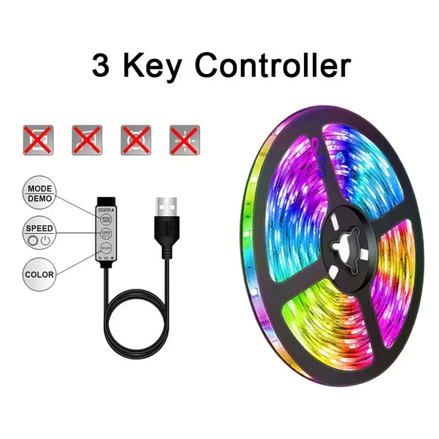 Vibrant Color Changing LED StripTM