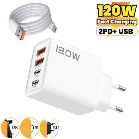 QuadFast 120W USB Charger™